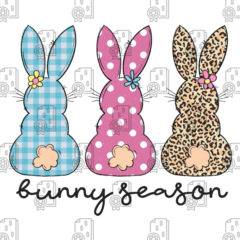 Funny Easter Bunny Ready To Press  Transfer Sublimation Transfers